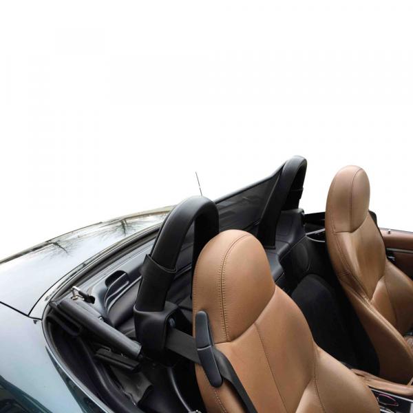 Windschott SCHWARZ passend für BMW Z3 NUR M-Roadster mit original Überrollbügel