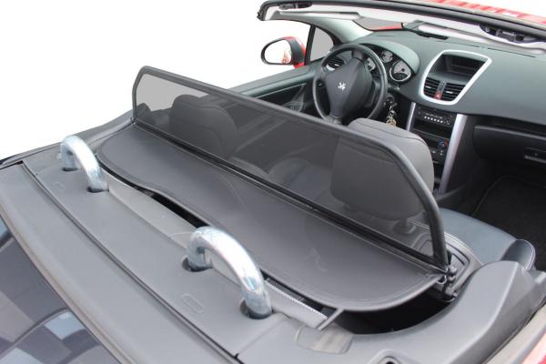 Windschott SCHWARZ passend für Peugeot 207CC 2006 - 2014