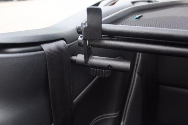 Windschott SCHWARZ passend für Peugeot 207CC 2006 - 2014