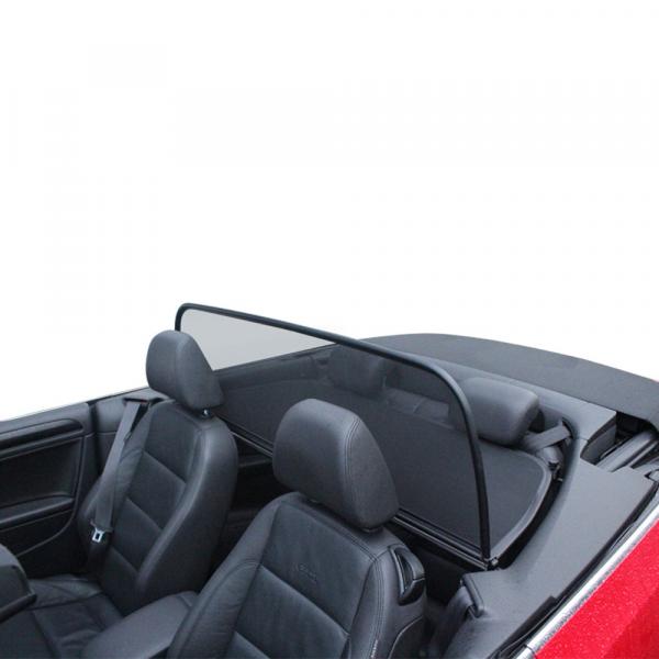 Windblocker BLACK fit for VW Golf 6 &7 Cabrio 2011 - today