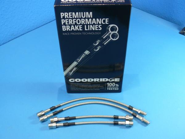 GOODRIDGE Brake hose kit (4 pcs) fit for BMW E38/E39 Alcon Front