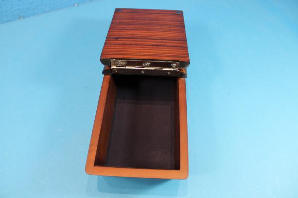Klappdeckelbox Zebrano passend für Mercedes R107/W107