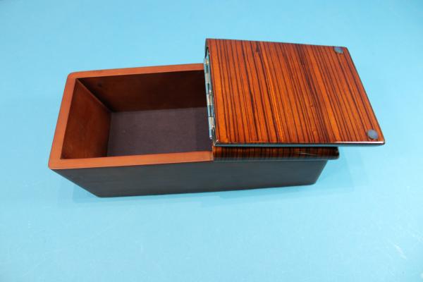 Klappdeckelbox Zebrano passend für Mercedes R107/W107