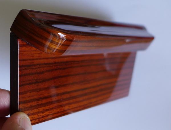 Ashtray cover from zebrano 1pcs. fit for Mercedes W123