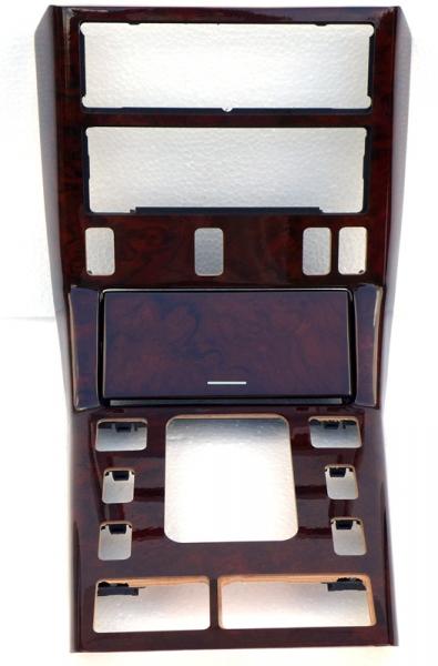 Console from burled wood fit for Mercedes R129 -2-