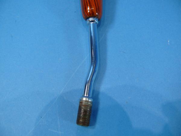 Shiftknob in zebrano, automatic fit for Mercedes R107 / W108-W116 / W123