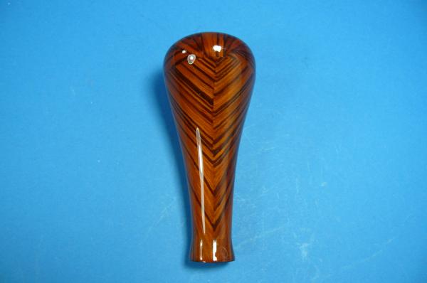 Shiftknob in zebrano manual fit for Mercedes R107, W108-W116, W123, W124, W126, W140, W201, W202, R129