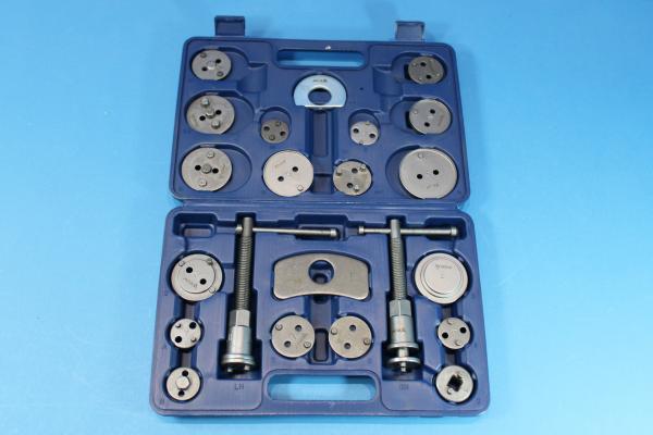 Brake piston reset 22 pieces - 2 spindles - for all common car brands