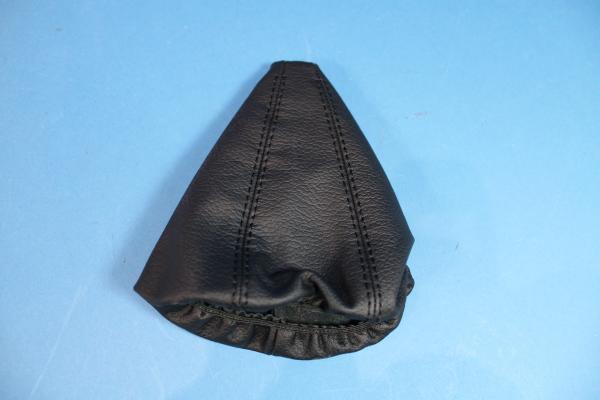 Schaltmanschette Leder schwarz passend für Mercedes W201 190E