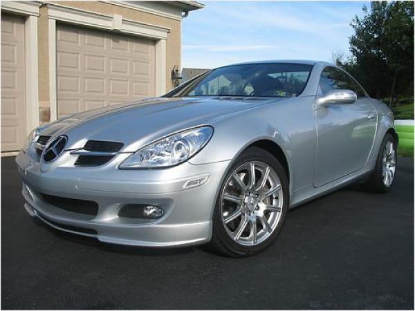 Frontspoilerlippe passend für Mercedes R171 2004 - 04/2008 nicht AMG