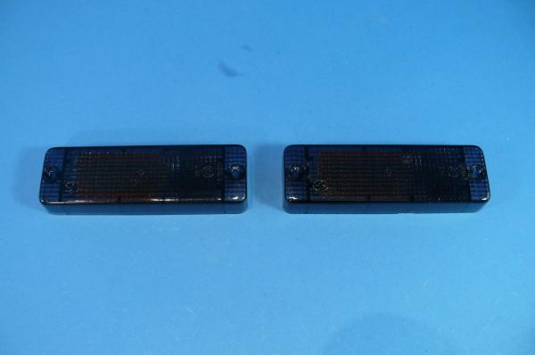 Blinker schwarz passend für VW Golf 1 Cabrio 88 - 93 mit breiter Stoßstange (Spoilerstoßstange)