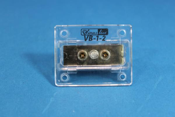 SinusLive Verteilerblock, 1x Eingang bis 50mm² , 2x Ausgang bis 25mm²