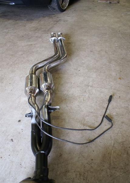 HIgh Flow Fächerkrümmer inklusive 300 Zeller Euro3D4 Sportkatalysatoren passend für BMW 3er E46 mit M52/M54