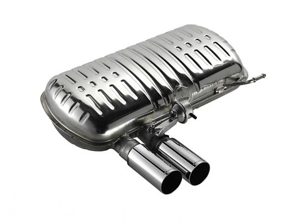 EISENMANN Rear silencer 2x70mm fit for BMW 3er E92/E93 330i/xi (200kW)