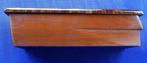 Klappdeckelbox Zebrano Mercedes W123