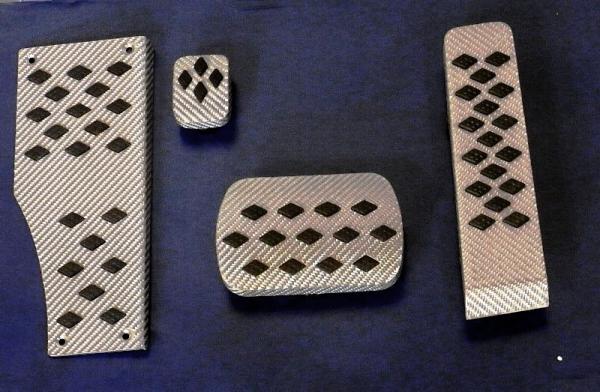 Carbon Pedals for Automatic (4 pieces) for all Mercedes