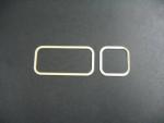 Frame for warning switch Facelift (2pcs.) fit for BMW 7er E38