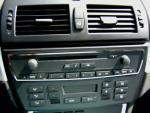 Frame for radio - cd polished fit for BMW X3
