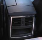 Rahmen Lüftungsschacht hinten poliert passend für BMW 5er E60 / E61 Limousine / Touring