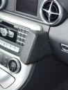 KUDA Phone console fit for Mercedes SLK R172 from 03/2011 / SLC from 2016 artificial leather black