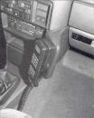 KUDA Telefonkonsole passend für Opel Vectra A / Calibra ab 89 bis 95 Kunstleder schwarz
