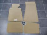 Fussmatten 4 tlg. beige/Kettlung beige passend für BMW 5er E34 Limousine / Touring