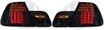 LED Rückleuchten klar/schwarz passend für BMW 3er E46 Limousine Bj. 01-05