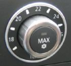 Surrounds for climate control matted (3 pcs) BMW E60/E61