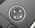 Ring for mirror adjustment button matted BMW 5er E60/E61