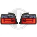 LED Rückleuchten klarglas/rot-schwarz passend für BMW 3er E36 Limousine