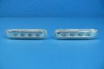 LED Seitenblinker klar/chrom passend für BMW 3er E46 Limousine Touring Compact Coupe Cabrio