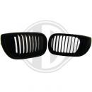 Shadow-Line Kidney black fit for BMW 3er E46 Sedan/Touring from 09/01