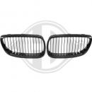 Shadowline glänzend schwarze Nieren passend für BMW 3er E92/E93 vFL