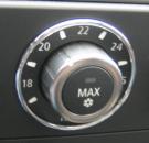 Surrounds for climate control chromed (3 pieces) fit for BMW 5er E60/E61 Sedan/Touring