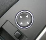Ring for mirror adjustment button chromed fit for BMW 5er E60/E61 Sedan/Touring