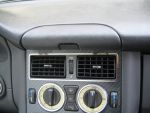 Chrome frame ventilation shaft fit for Mercedes R170 SLK