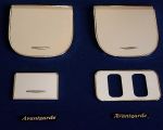 Interieur Edelstahl Alu/Chrom Set 4tlg. Mercedes W163 M-Klasse