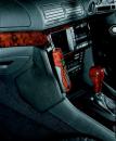 KUDA Phone consoles -RHD- fit for BMW 7er E38 real leather black
