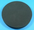 180mm Polierschwamm Polierpad grau weich glatt