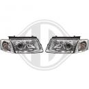 H7/H7 Headlights incl. indicators clear/chrome fit for VW Passat 3B Bj. 1996 - 2000