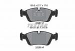 TEXTAR brake pads front fit for BMW E36 E46 Z3 Z4