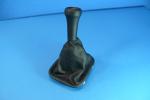 Gear shift knob leather complete with cover black BMW 3er E30