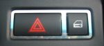 Hazard Switch Surround polished fit for BMW E46 / X5 / Z4
