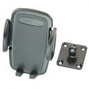 KUDA Fix2Car universal holder for device widths of 50-95mm with 4-claw mounting system (with ball joint)
