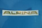 ALPINA Emblem foil GOLD 132mm
