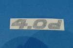 AC SCHNITZER Emblem Folie 4.0d SCHWARZ