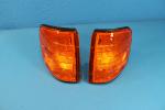 Front indicators orange fit for Mercedes W126 Sedan