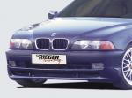 RIEGER Spoilerlippe passend für BMW 5er E39 (nur für Fzg. mit eckige Nebelscheinwerfer)