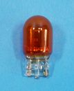 Glühlampe orange 21W Glassockel WX3X16D