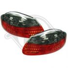 LED Rückleuchten ROT/SCHWARZ passend für Porsche Boxster (986) 09.96 - 12.04